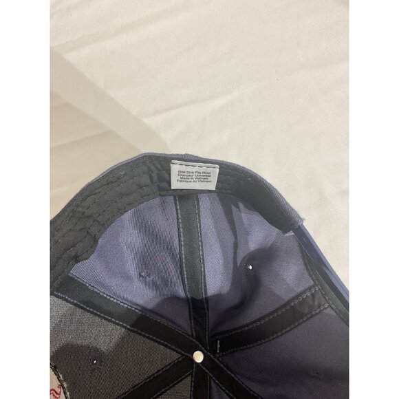 Bass Pro Shops Gray Snapback Hat Embroidered Logo Adjustable Cotton One Size - Picture 6 of 6